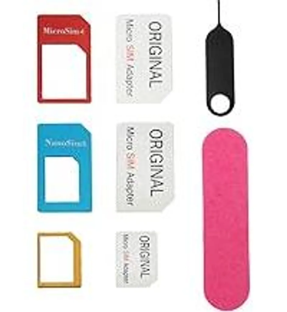 Set 5 in 1 Adattatori SIM subtel: Soluzione Aziendale Universale