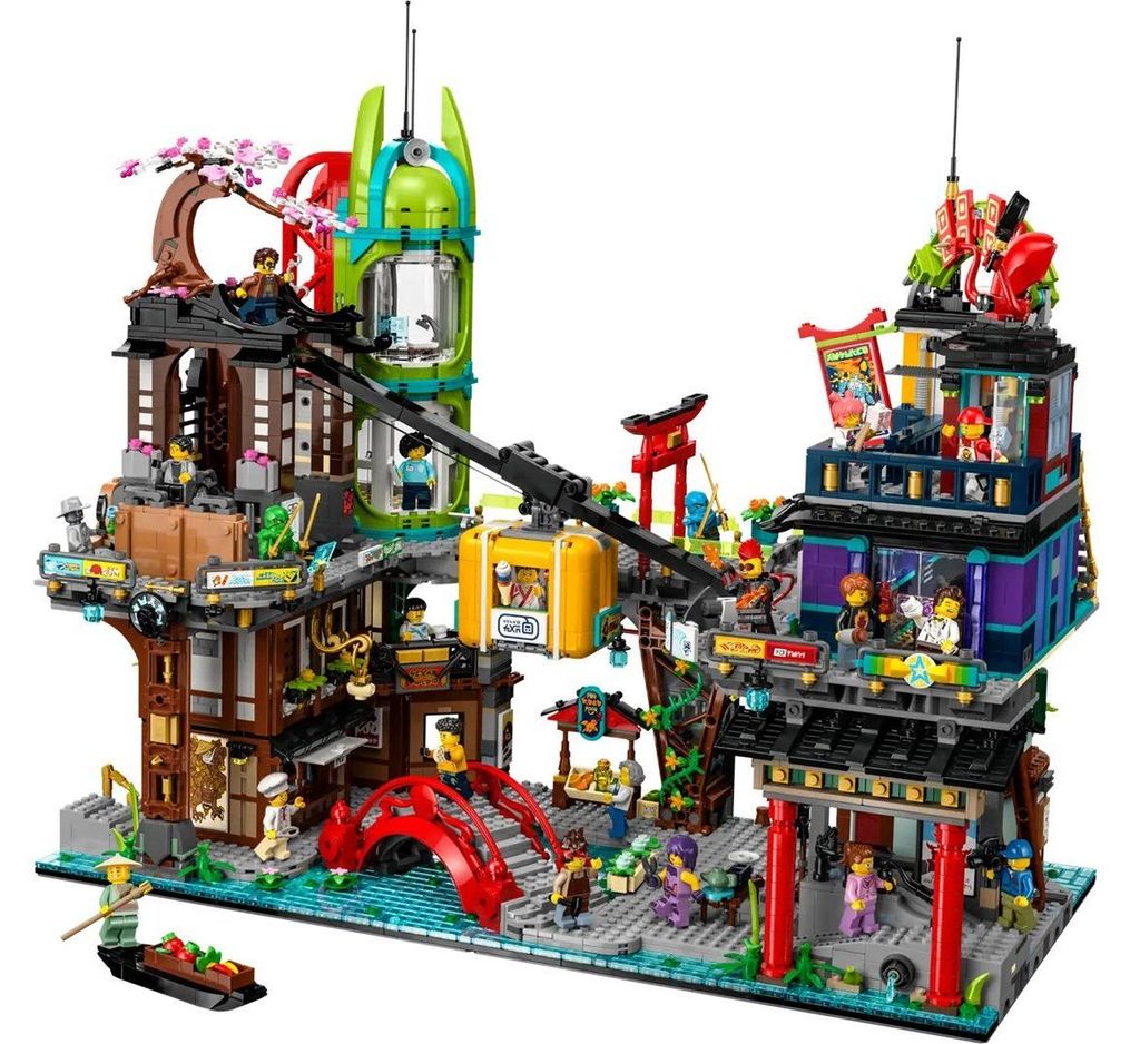 LEGO Ninjago Rynek miejski Ninjago - zestaw konstrukcyjny Zdjęcie produktu 