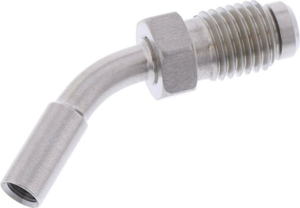 STAHLFLEX-Bremsleitung mit beweglichem Außengewinde aus Edelstahl TYP424 M10x1,25