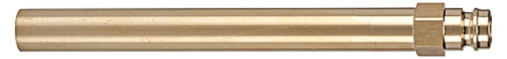 Riegler Stecknippel-Rohr DN 9, Rohr-Außen-Ø 14 mm, SW 15, Länge 150 mm