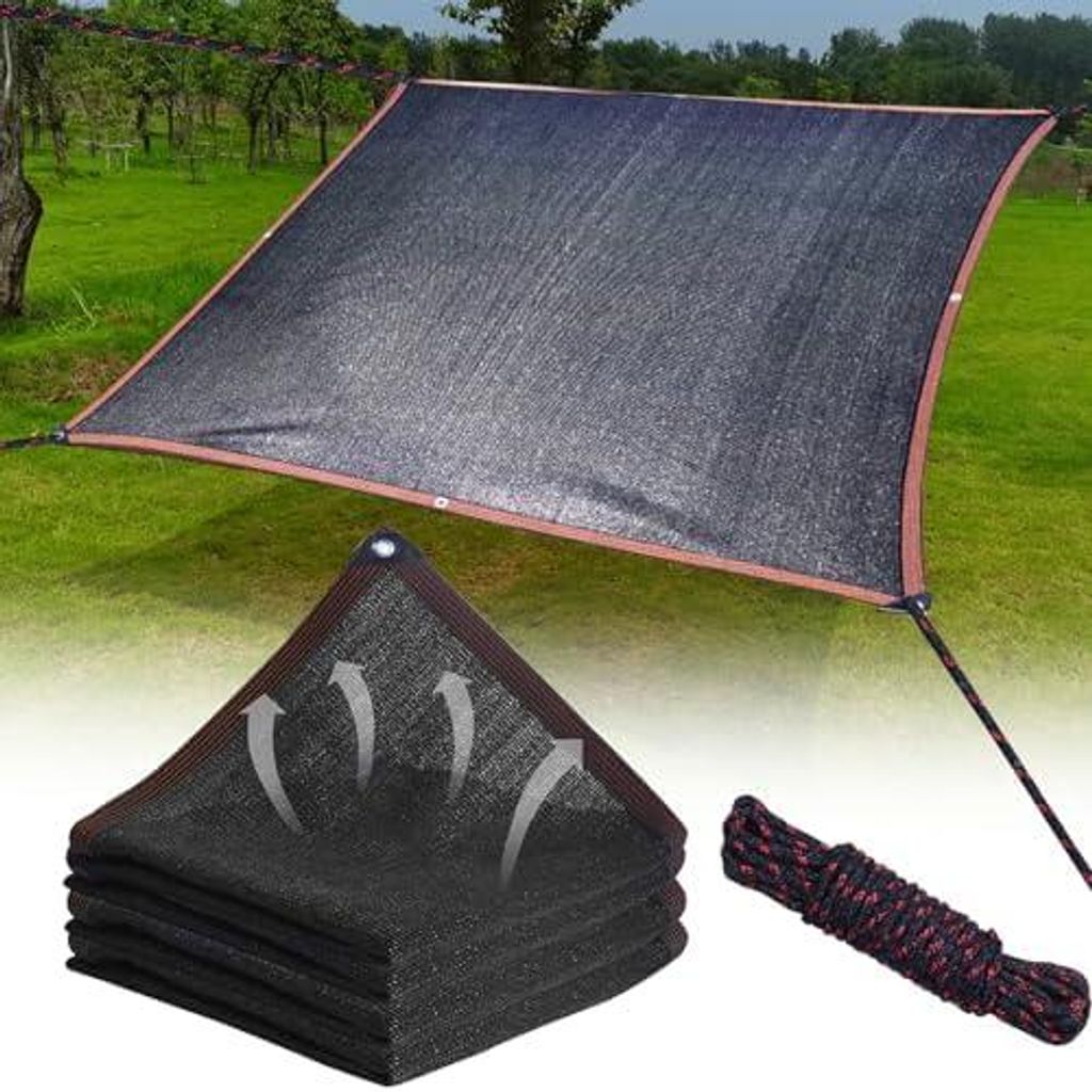 3x4M Schattierungsnetz, Garten Schattiernetz, Schattennetz Produktbild 