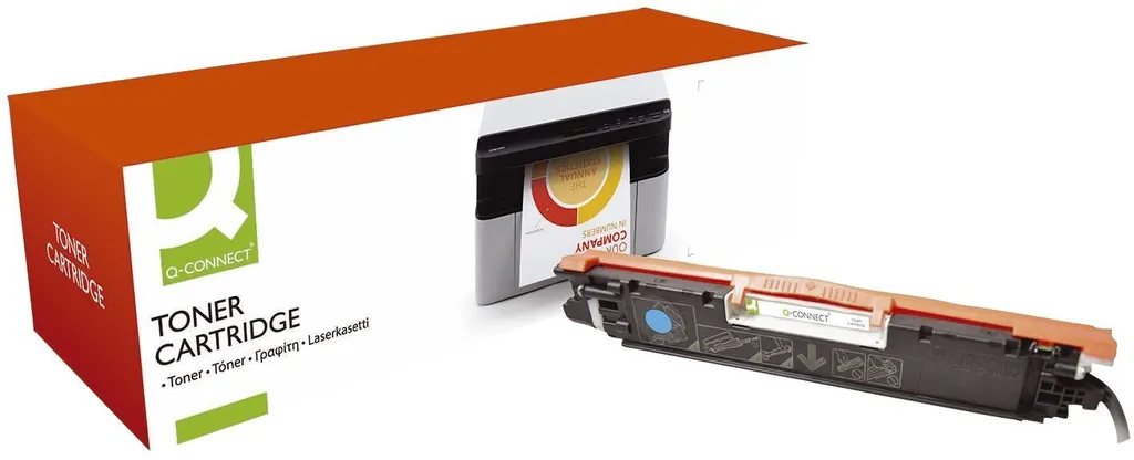Toner Cyan KF15428 Q-Connect : finissez-en avec les impressions pales ou floues