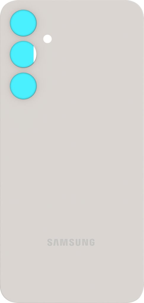 Samsung, Original Akkuabdeckung für Samsung Galaxy S23 FE, Gelbgrau