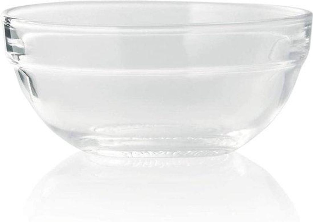 Dessertschalen – Serviergeschirr-Set – Glas-Salatschalen – Glas-Schälchen-Set – Schale – dekorative Schale