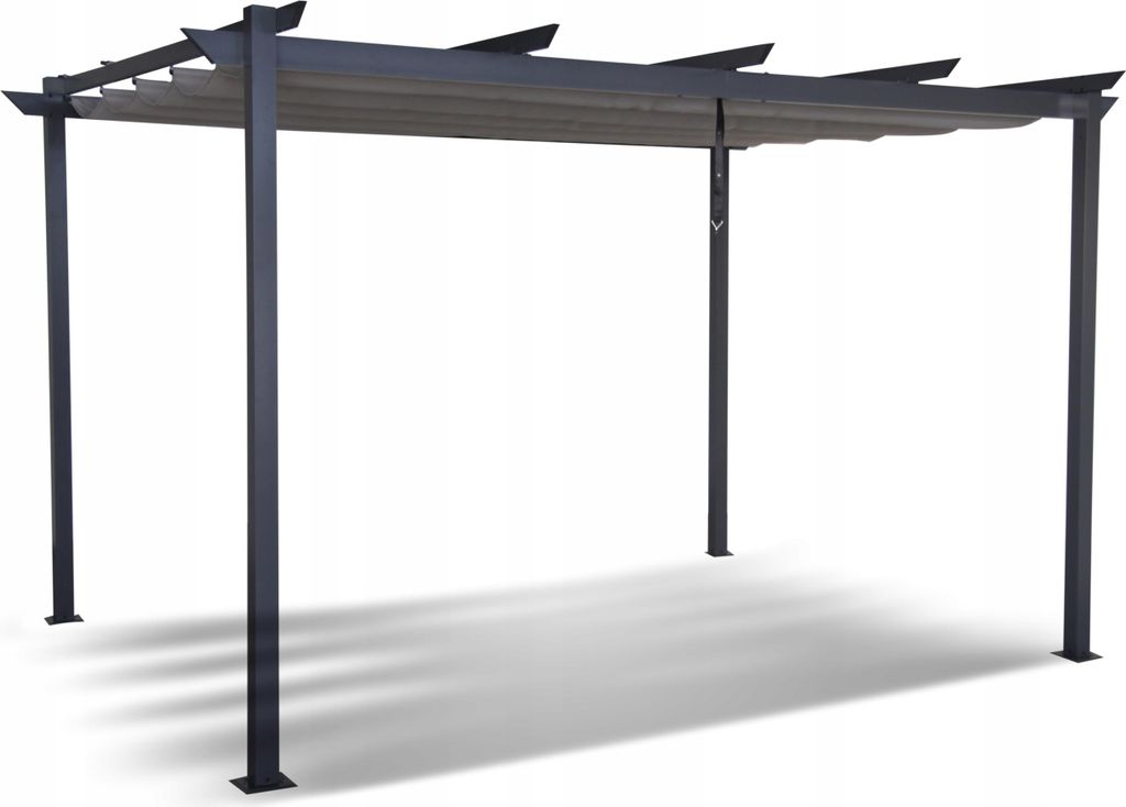 Pergola Tarasowa Altana Ogrodowa Aluminiowa 4X4 Zdjęcie produktu 