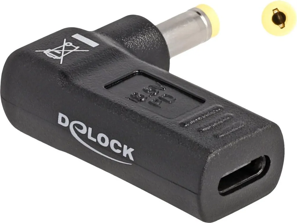 Réutilisez votre câble USB-C pour charger un PC HP - Adaptateur Delock