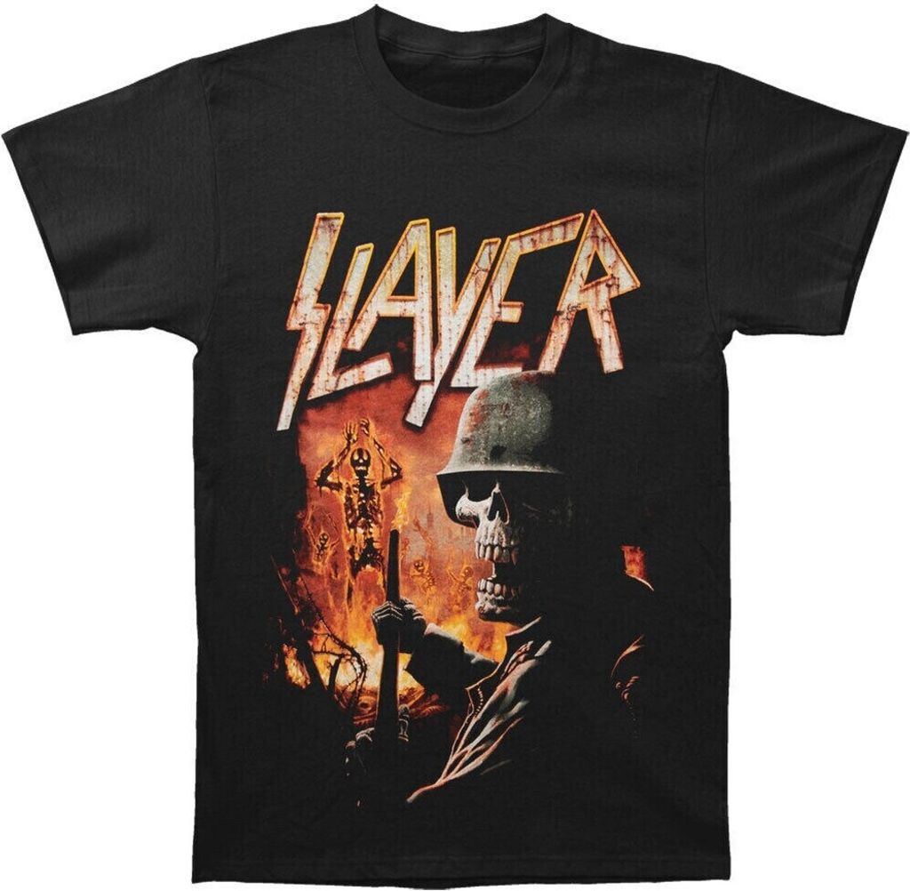 Slayer - T-Shirt für Herren/Damen Uni RO1825 (S) (Schwarz)