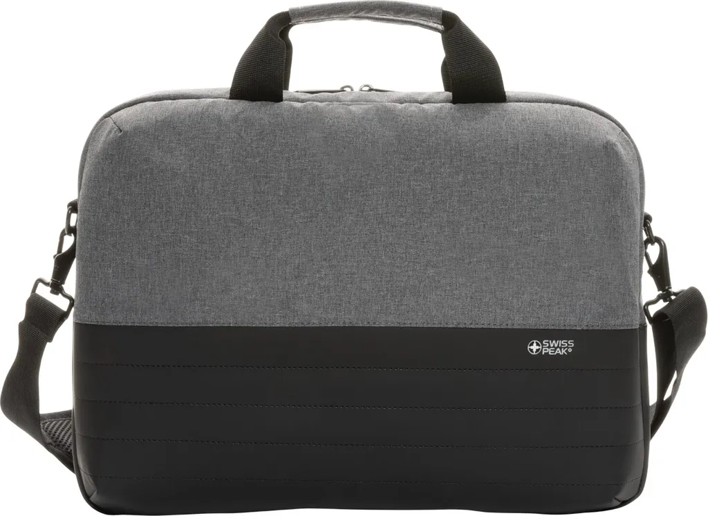 Sacoche Ordinateur Portable Swiss Peak Grise Aware Bagagerie Business