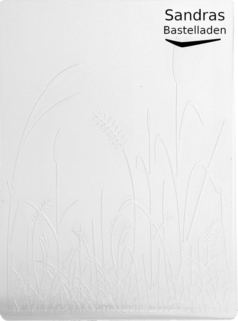Sandras Embossing-Prägefolder/ -schablone 10,8x15cm Gras