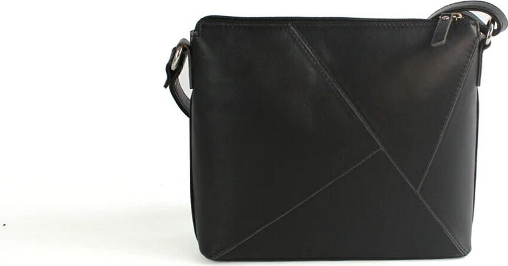 Eastern Counties Leather - Damen Handtasche "Winnie", Leder EL397 (Einheitsgröße) (Schwarz)