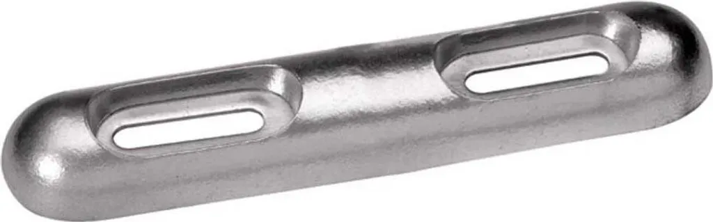 Anodo Sacrificale Alluminio Talamex 200x65mm | Ricambio Nautico Argento