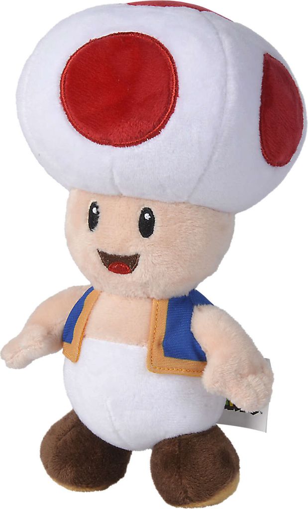 Super Mario Maskottchen Kröte 20 cm