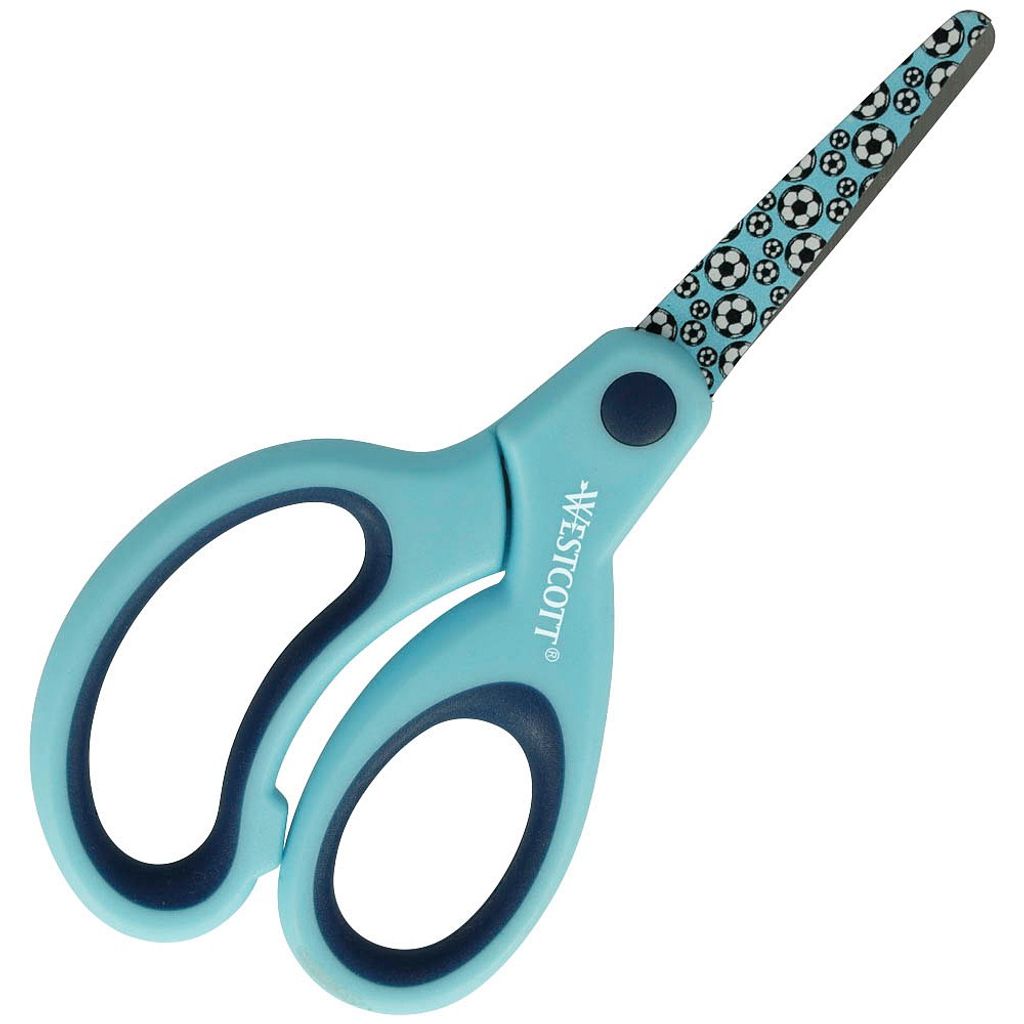 WESTCOTT E-21561 00 Forbici per bambini Sporty Softgrip Immagine del prodotto 