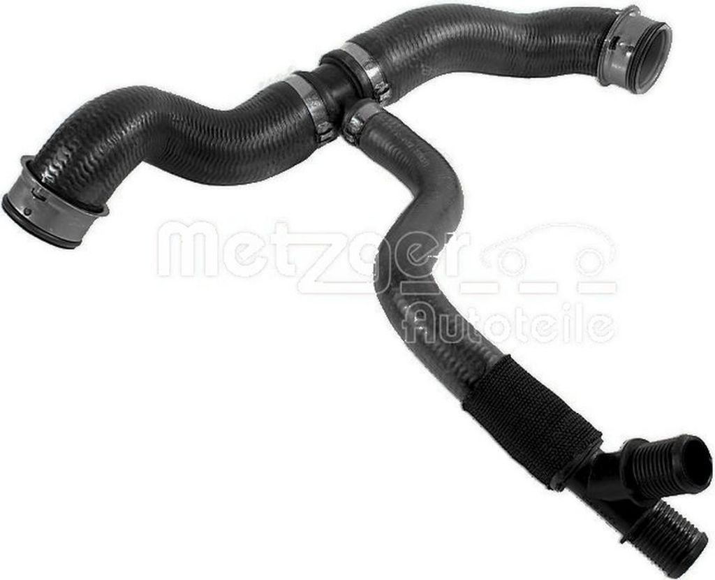 Kühlerschlauch links unten Ausgang Motorkühler METZGER für u.a. MB C-KLASSE