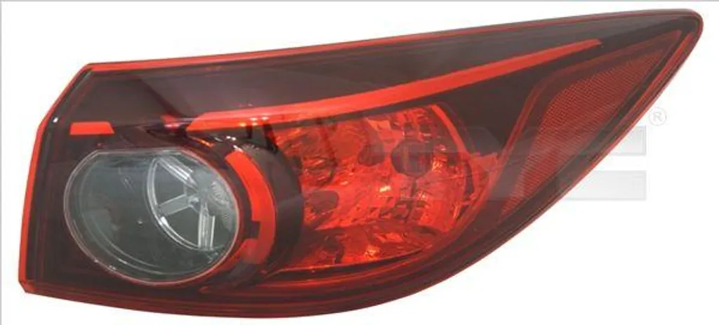 Feu arrière anti-choc pour Mazda 3, optique robuste certifiée B45A51160