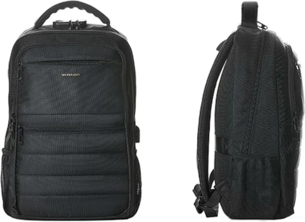 Vention KRK BK Sac dos informatique 15.6 pouces imperméable et robuste