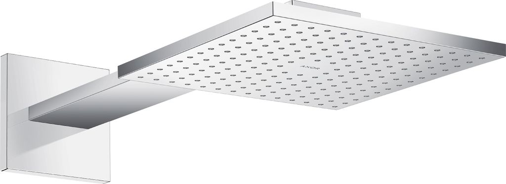 hansgrohe AXOR ShowerSolutions Kopfbrause 250/250 2-jet,Wandanschluss, Brausearm 450 mm, 35310000