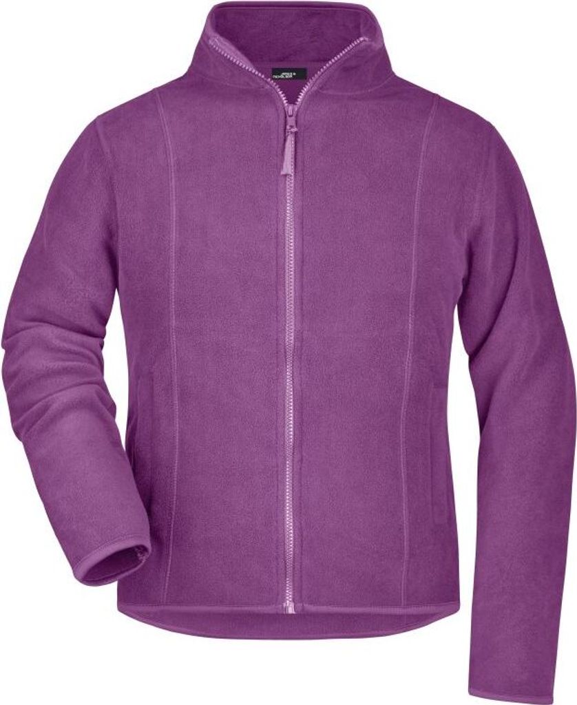 Leichte Jacke aus Microfleece purple, Gr. M