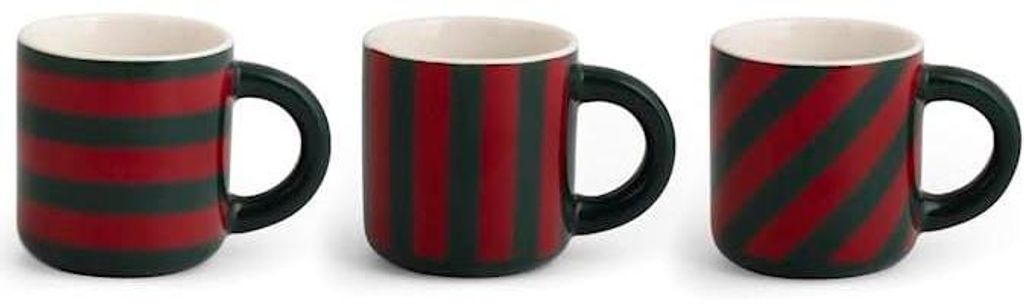 NBC Holly CC100 Kaffeetassen, 3 Stück