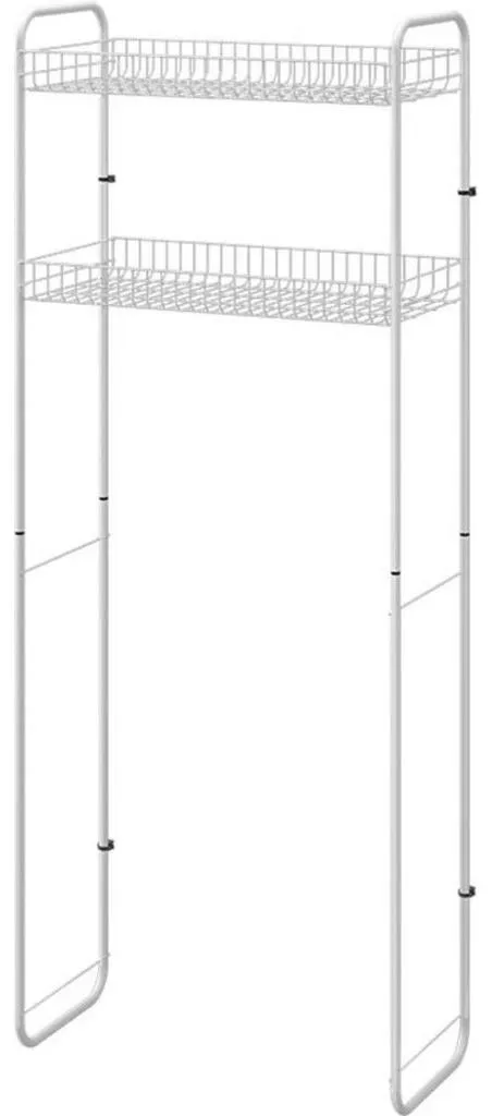 Etagère WC et Machine à Laver Metaltex SkyWas Gain de Place 3 Niveaux