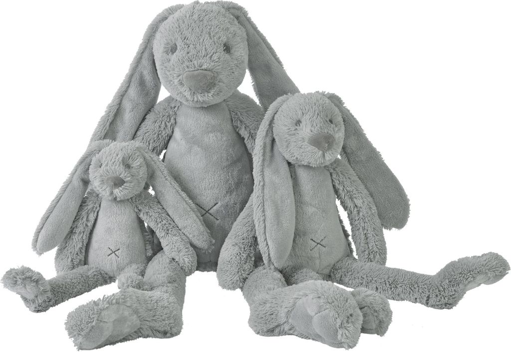 Happy Horse Kuscheltier Kaninchen Richie grau - 38 cm - Plüsch Hase