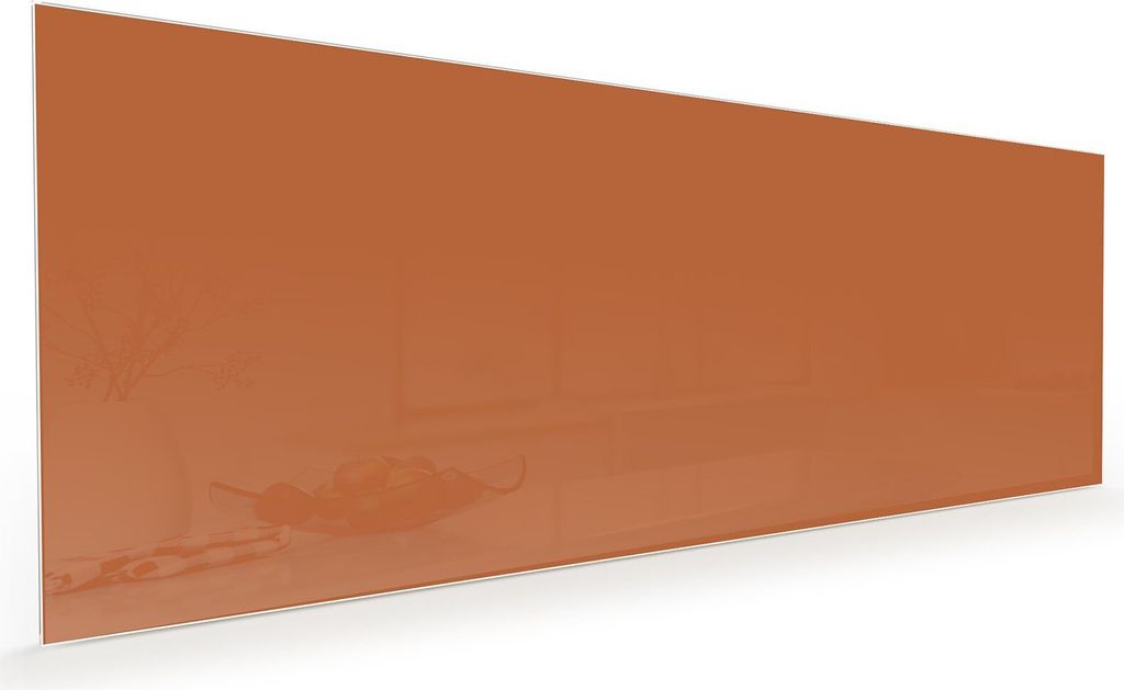 Küchenrückwand Spritzschutz Glas mit Motiv Brauner Hintergrund 40 x 40 cm