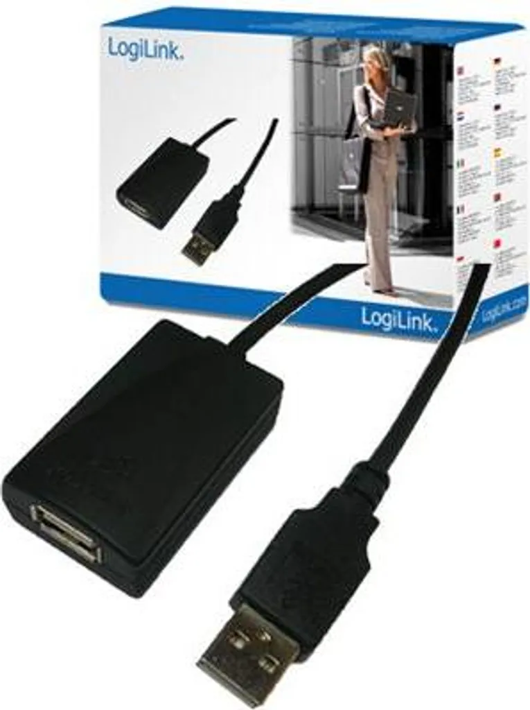 Prolongateur USB 5m LogiLink pour Déporter vos Périphériques sans Latence