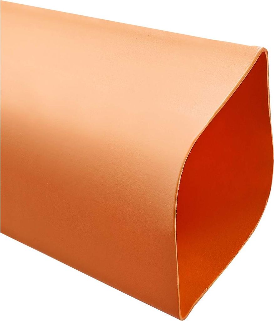 STEX24 Schrumpfschlauch 2:1, Rolle mit 15,0m, orange 102,0/50,8mm, 4 Zoll, WSR2 Schrumpftemperatur mind. 70°C,