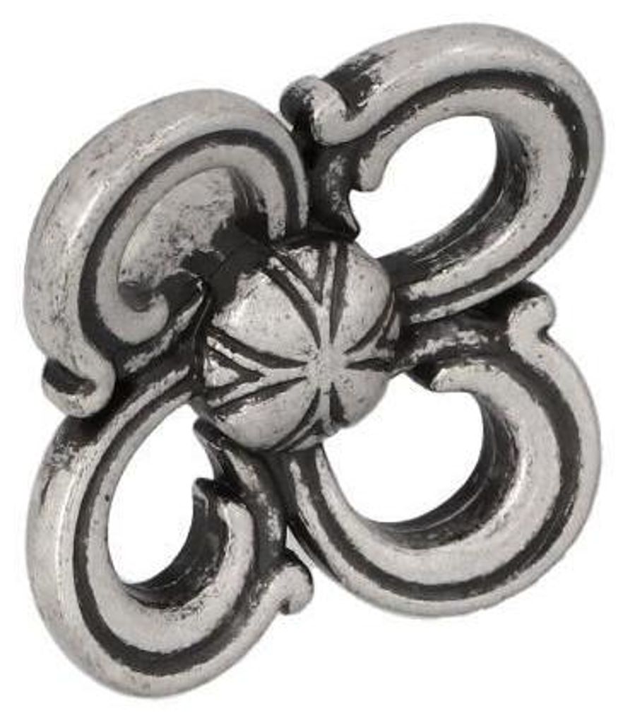 Knopf für Möbel, gefertigt aus Zamak, Durchmesser 31 mm x Produktbild 