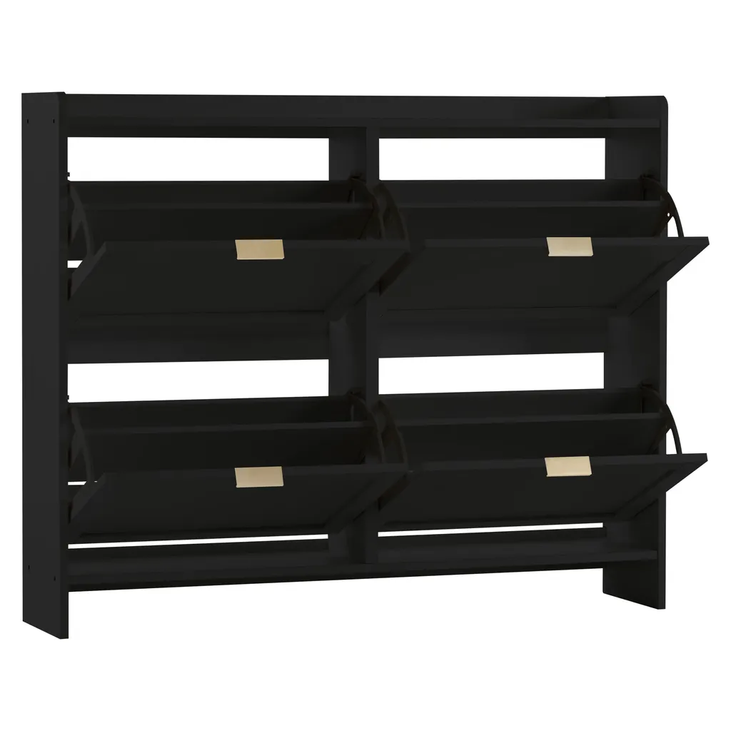 Commode à Chaussures Gain de Place : Solution de Rangement Largeur 110cm - 7