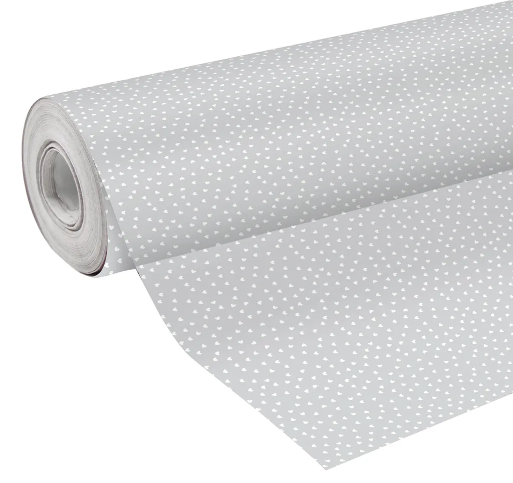 Clairefontaine 211771C Papier Cadeau à Points Blancs Rouleau Secare 50m