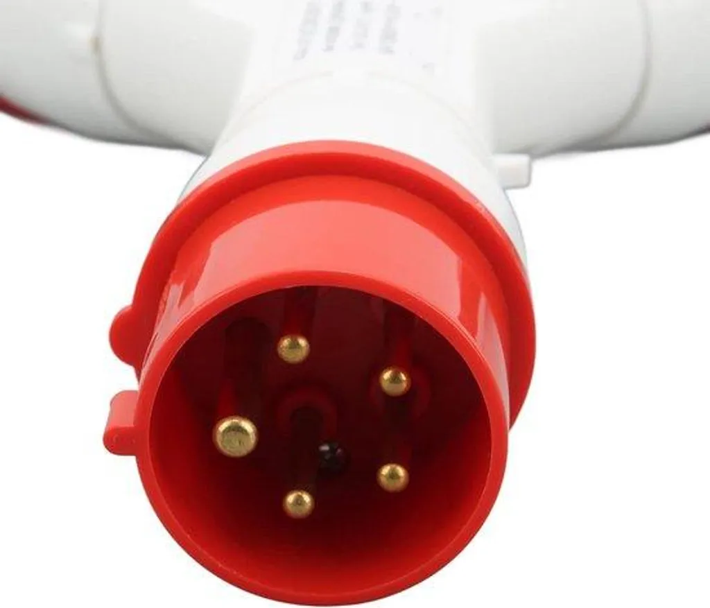 Connecteur Ventilation Industriel 16A 5 Conducteurs Triphasé 415V Y