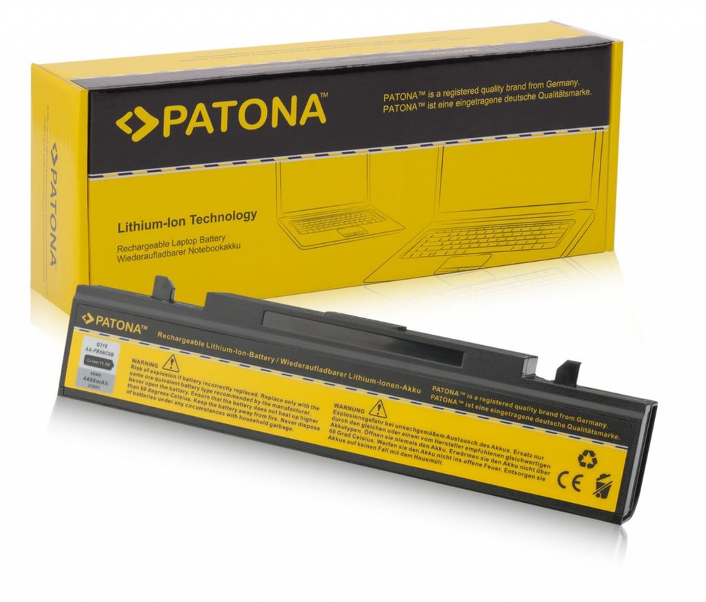 PATONA Akku für Samsung R520 Q Q318DS01 Q318-DS01 Q318DS02