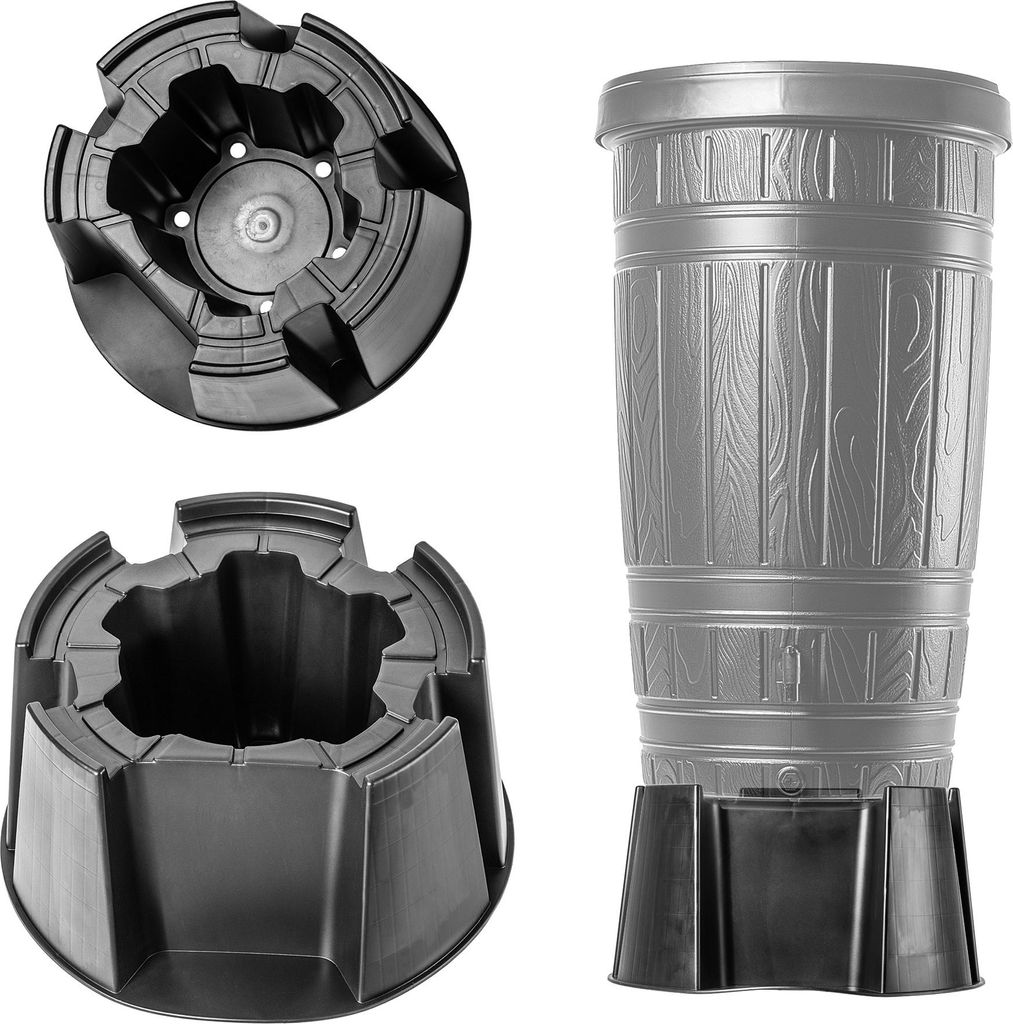 KADAX Sockel für Regenwassertank, Wasserfass und Sprinkler für den Garten 60 cm