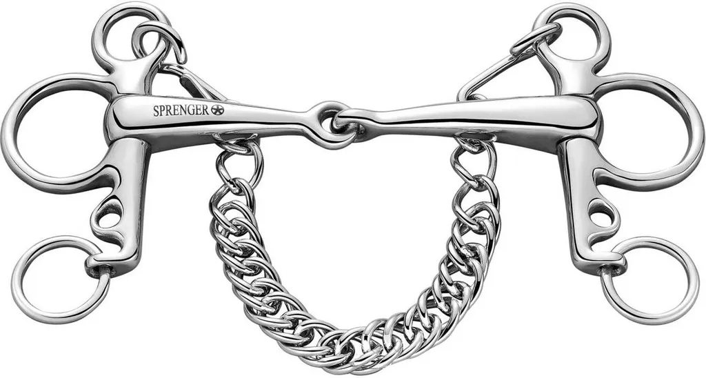 Mors Pelham Sprenger 16mm 125mm - Solution pour cheval qui tire