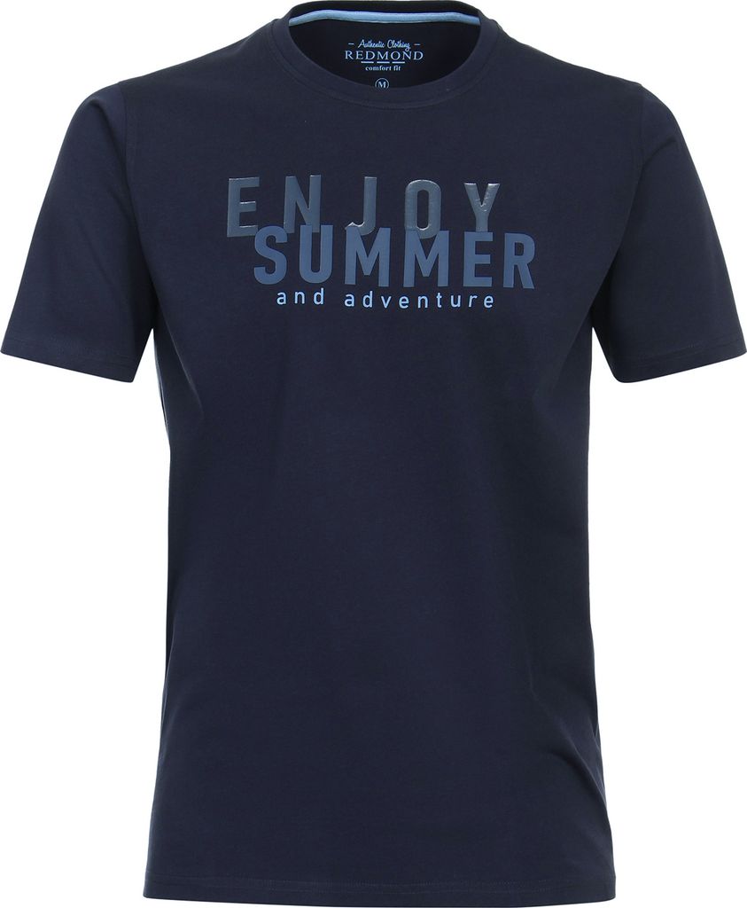 Redmond T-Shirt XXL navy Frontprint Summer