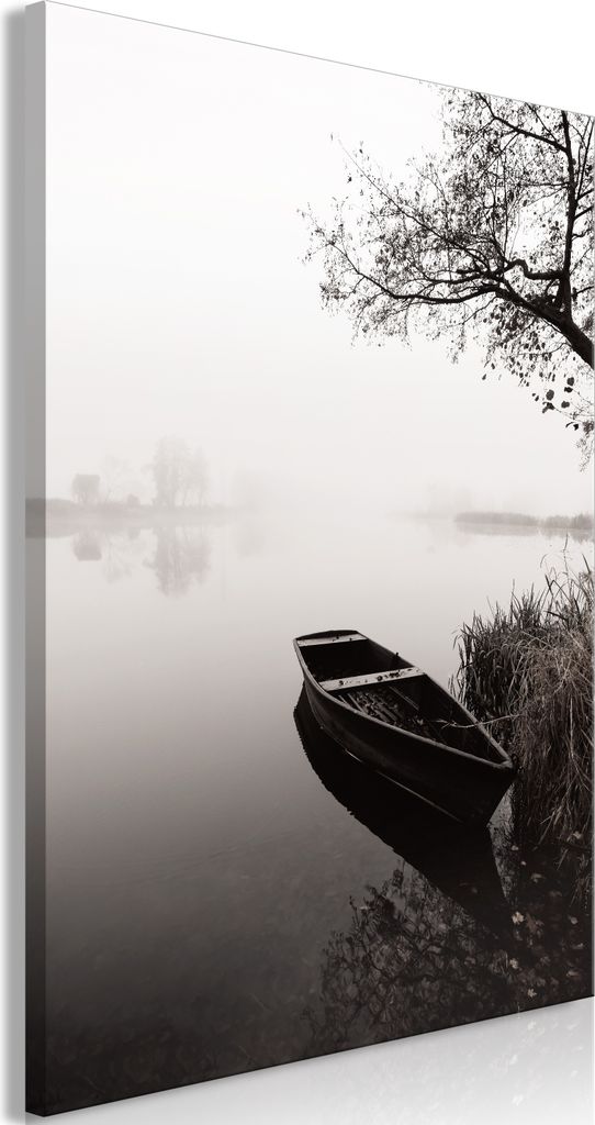 Italienischer Leinwand Leinwandbild - Haven Under Tree (1 Part) Vertical 80x120 cm Landschaften c-B-0585-b-a