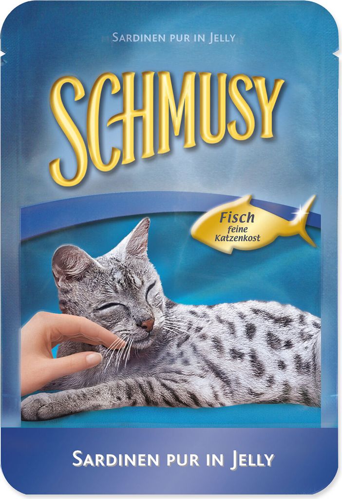 Schmusy Frischebeutel Fisch Sardine pur 100g (Menge: 1 je Produktbild 