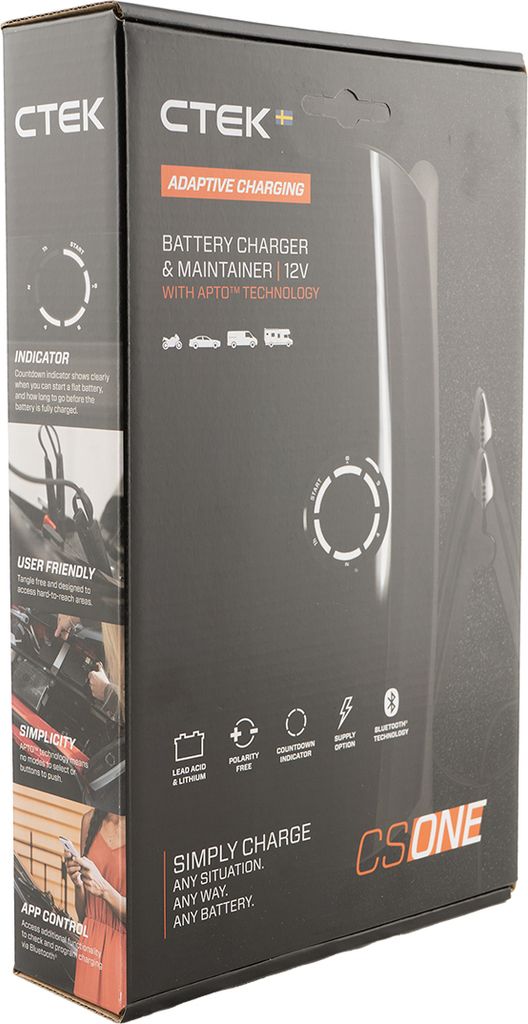 CTEK CS ONE Batterieladegerät 12V Blei-Säure und Lithium Produktbild 7