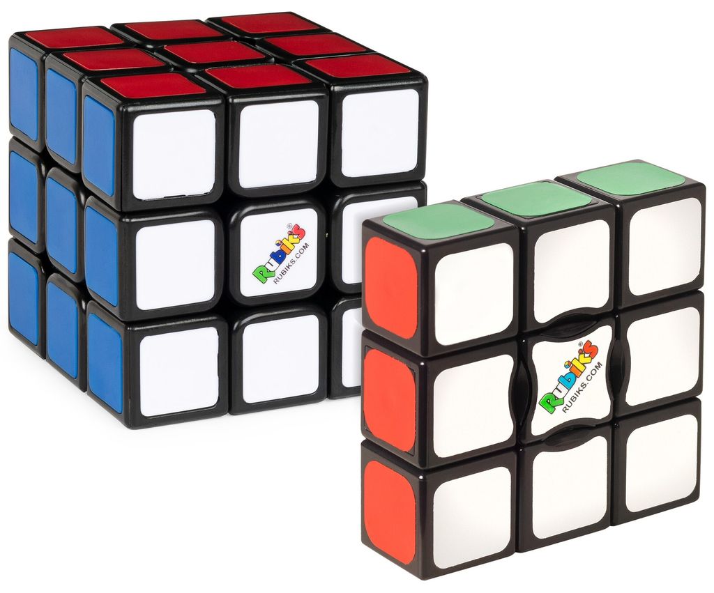 Rubik’s Starter-Set, der Original 3x3 Zauberwürfel und Produktbild 