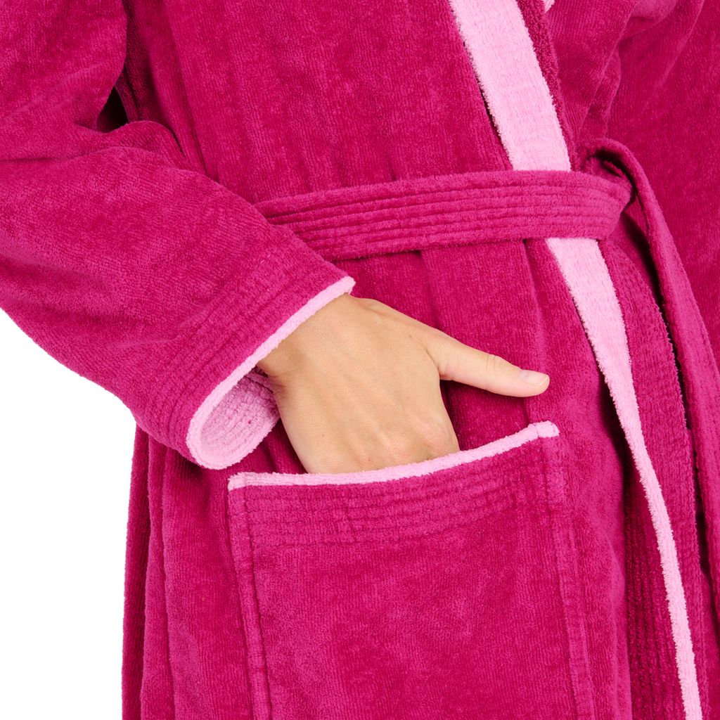 Blumtal Bademantel Damen, kuschelig weicher Bademantel Produktbild 3