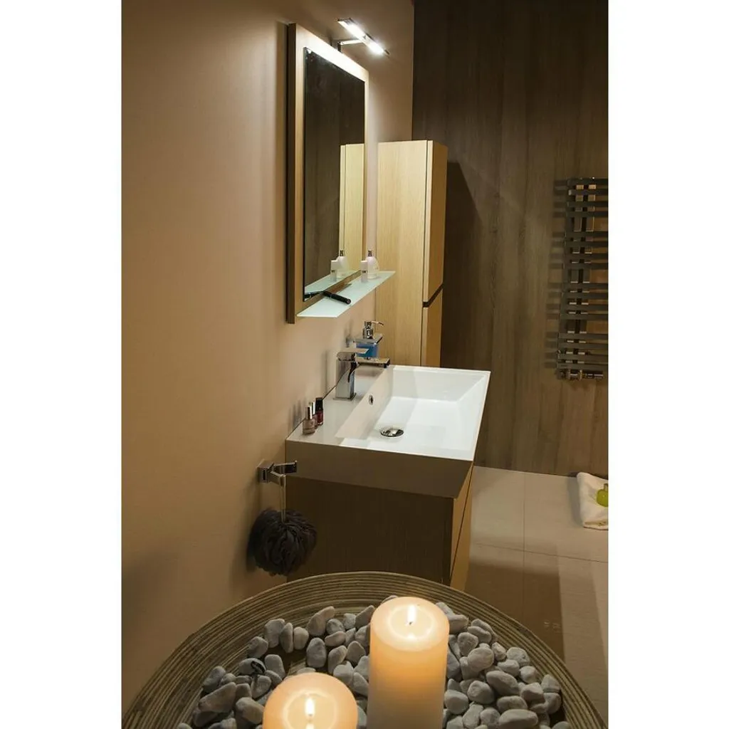 Specchio Professionale NIROX 600x800 Pino Rustico - Alta Riflettenza - 2
