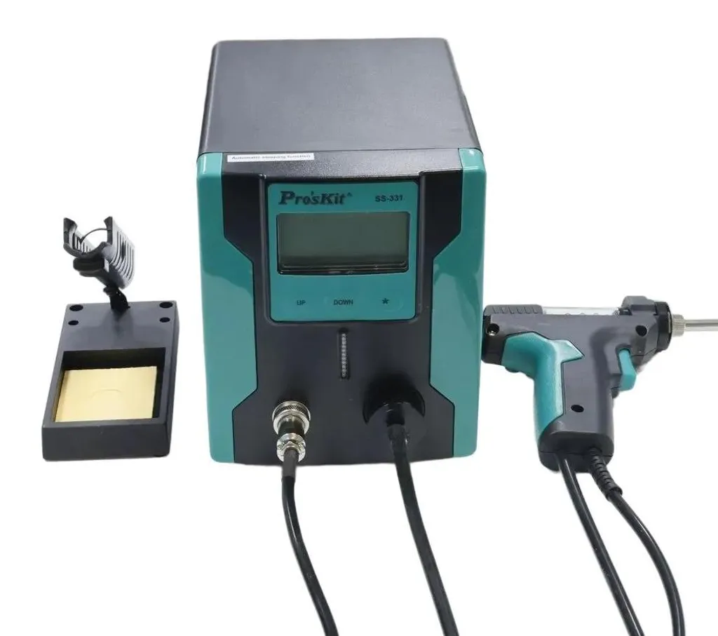 Station de dessoudage SS-331H 220V avec écran LCD et température réglable