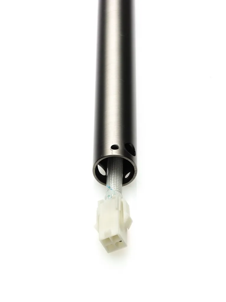 Tige d'extension pour ventilateur de plafond étain foncé anti-vibration