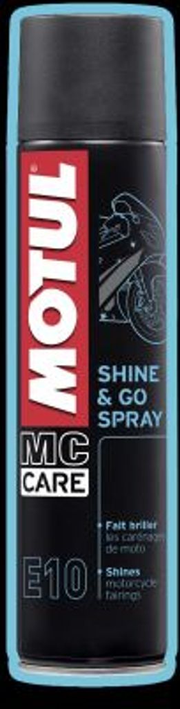 MOTUL MC Care E10 Shine & Go - sprej 400 ml Obrázek produktu 