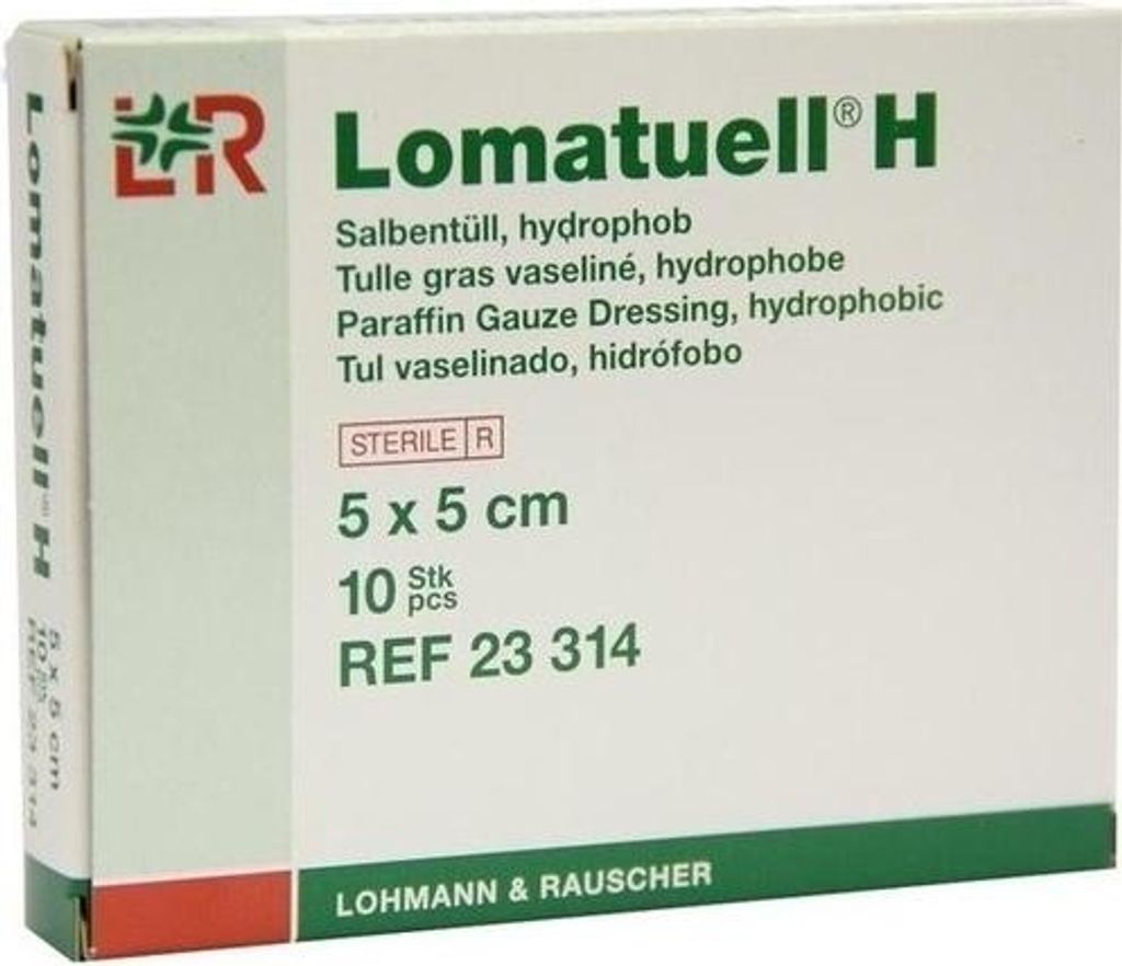 LOMATUELL H Garza oleata 5x5 cm sterile Immagine del prodotto 