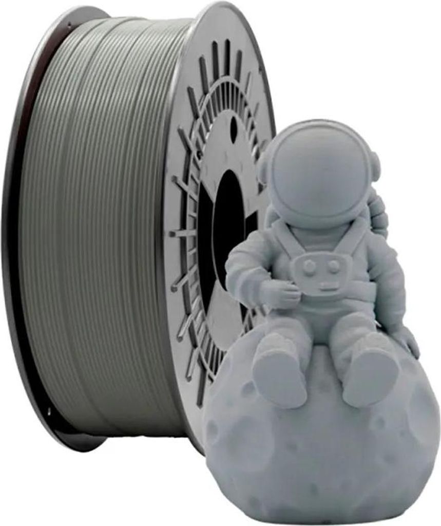Generico Mate 1.75mm 1kg Pla-filament Grau One Size / EU Plug 220V Grau One Size