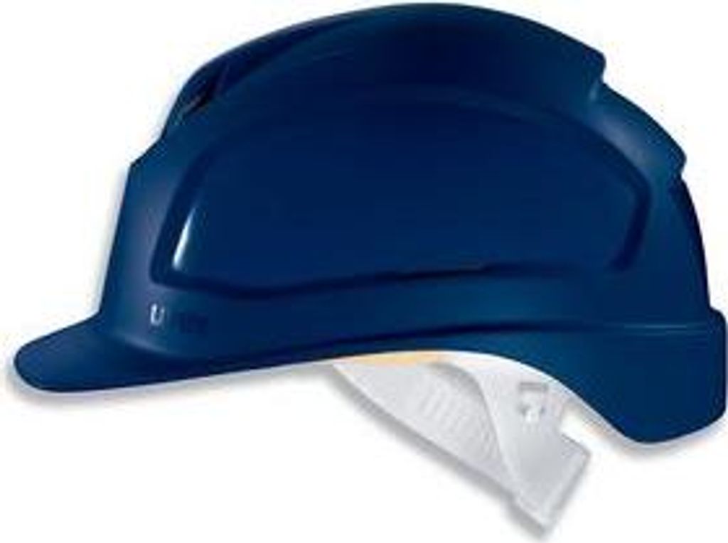 Schutzhelm uvex pheos E 9770520 blau ohne Lüftungen