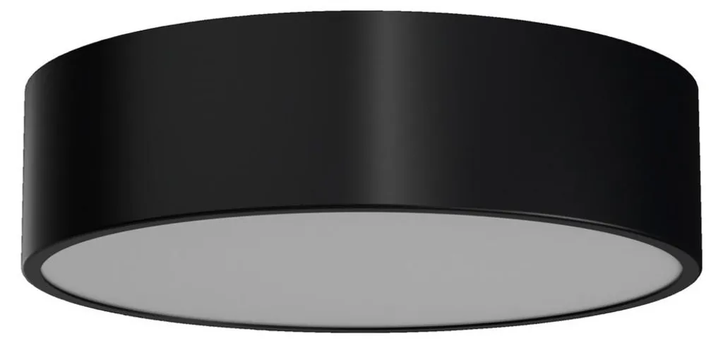 Luminaire LED 18W IP40 3000K OSMONT KRUGER avec finition noir mat