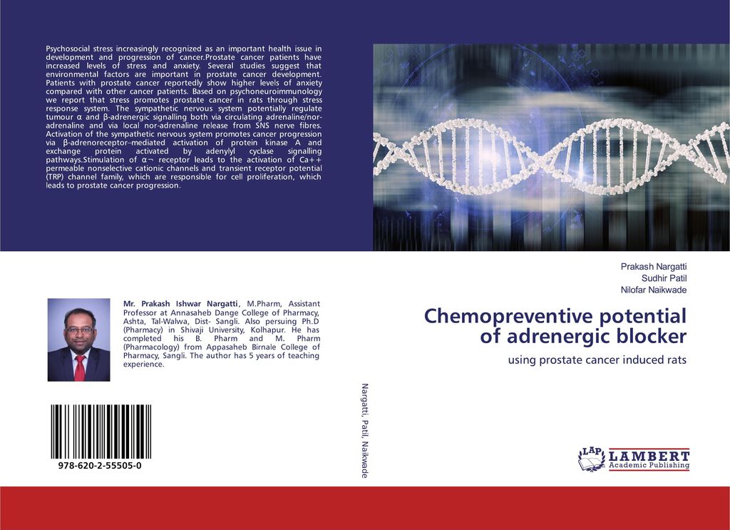 Chemopreventive potential of adrenergic blocker